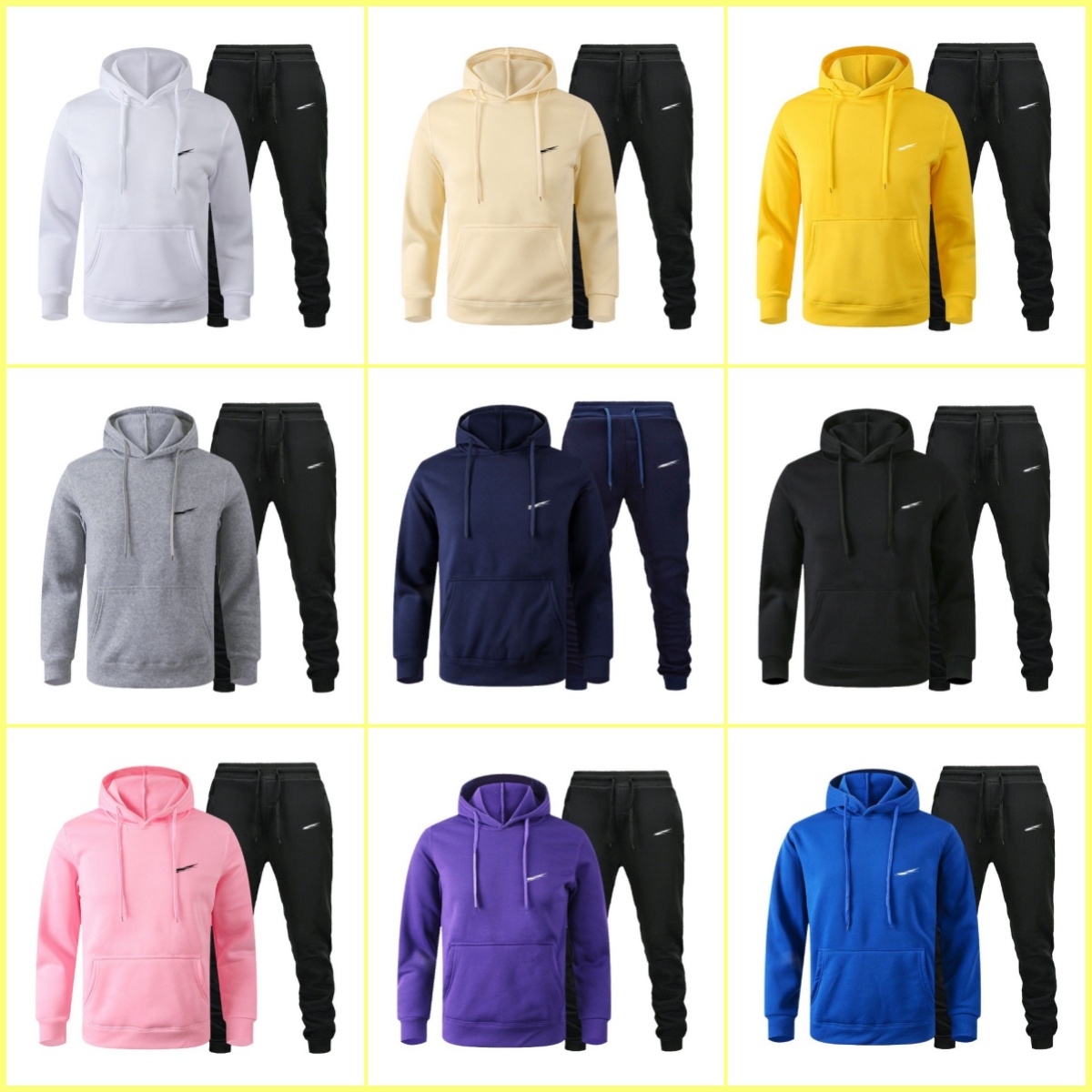 2-Piece Set Men Spo… - image