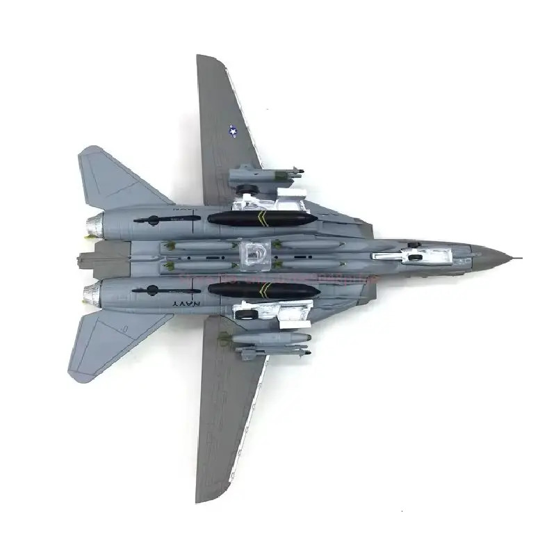 Nsmodel F-14 Tomcat Fighter Jet 1100 Scale Collectible Alloy Airplane Model Fully Assemble Wing Moving Non-Radio Controlled Toy 251111 - view 6