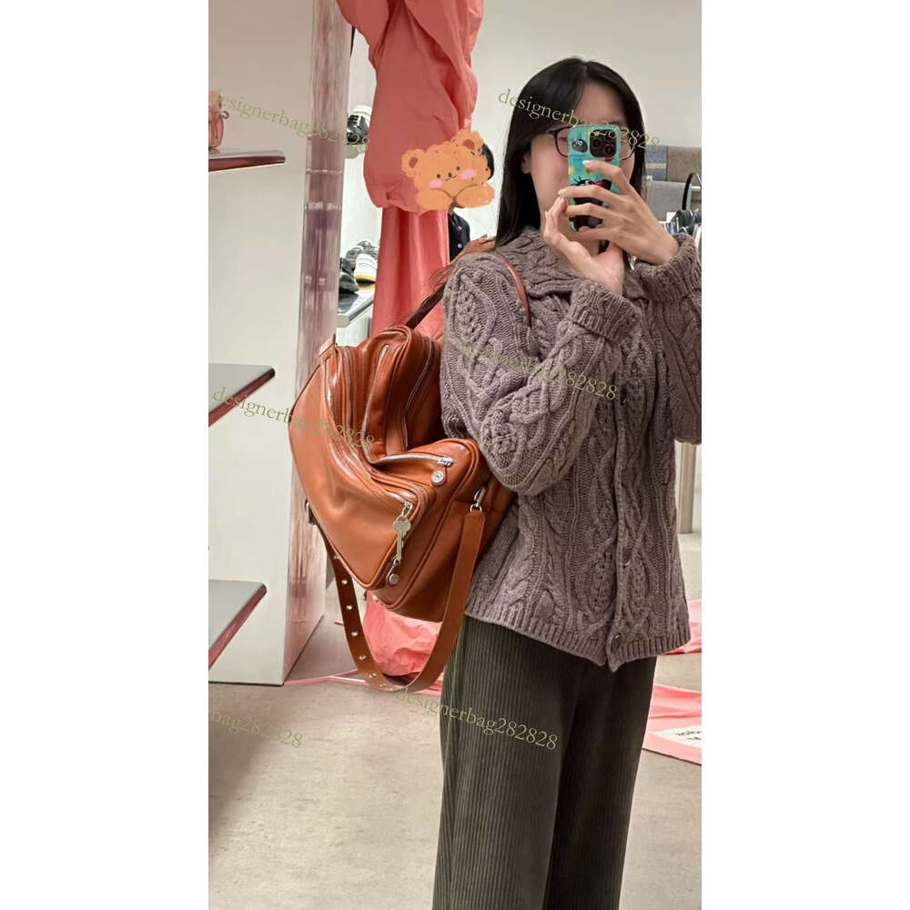 Designer Bag Summer New Niche Style Zipper Motorcycle For Women Vintage Fashion Casual Handbag Shoulder And Crossbody Bag