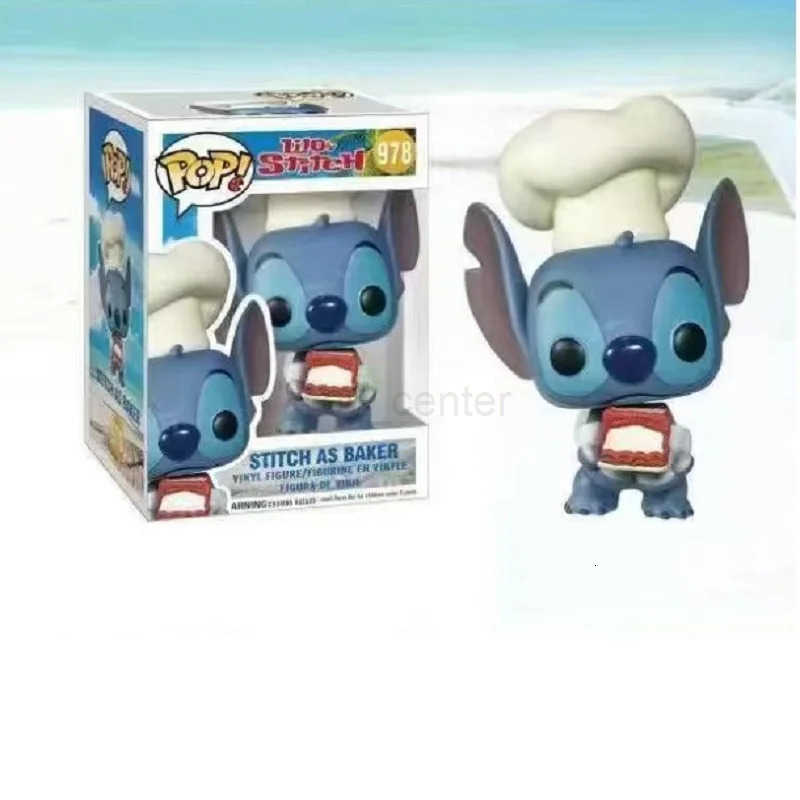 Disney Hot Sale MINISO Elf Star Baby Stitch Little Gold Handmade Vinyl PVC Doll Toy Childrens Gift H251127