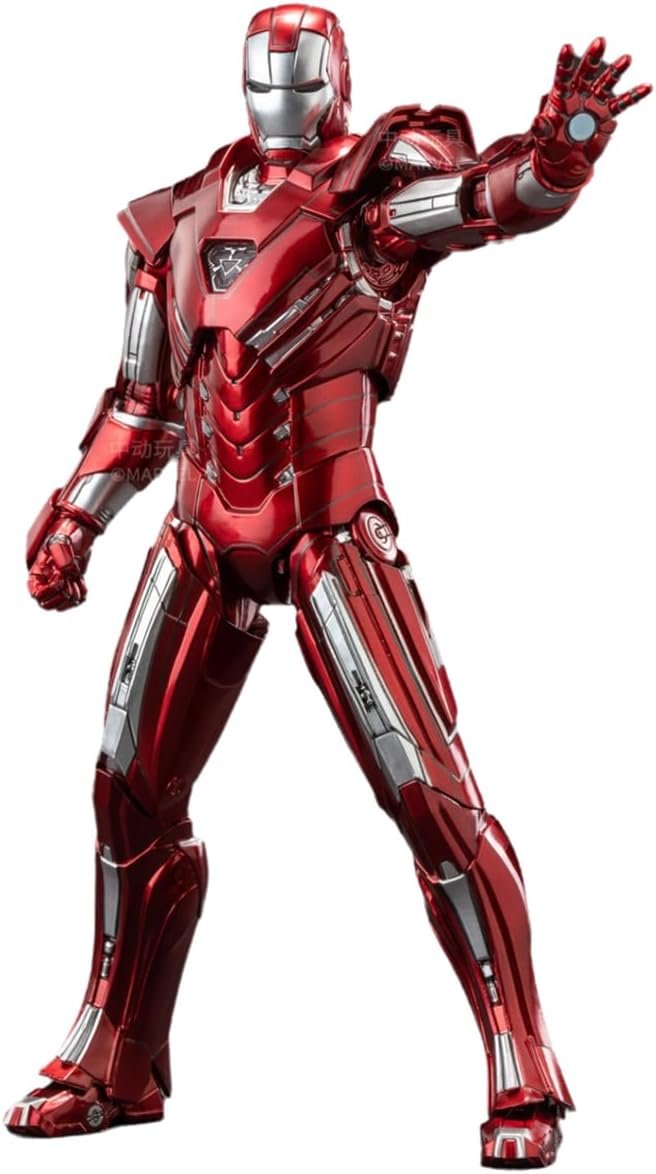 Authentic authorization Marvel ZD Toys Iron Man MK33 Model 7inches Action Figures Tony Stark Iron Man 1/10 Avengers Genuinely Collect Model Ornaments 