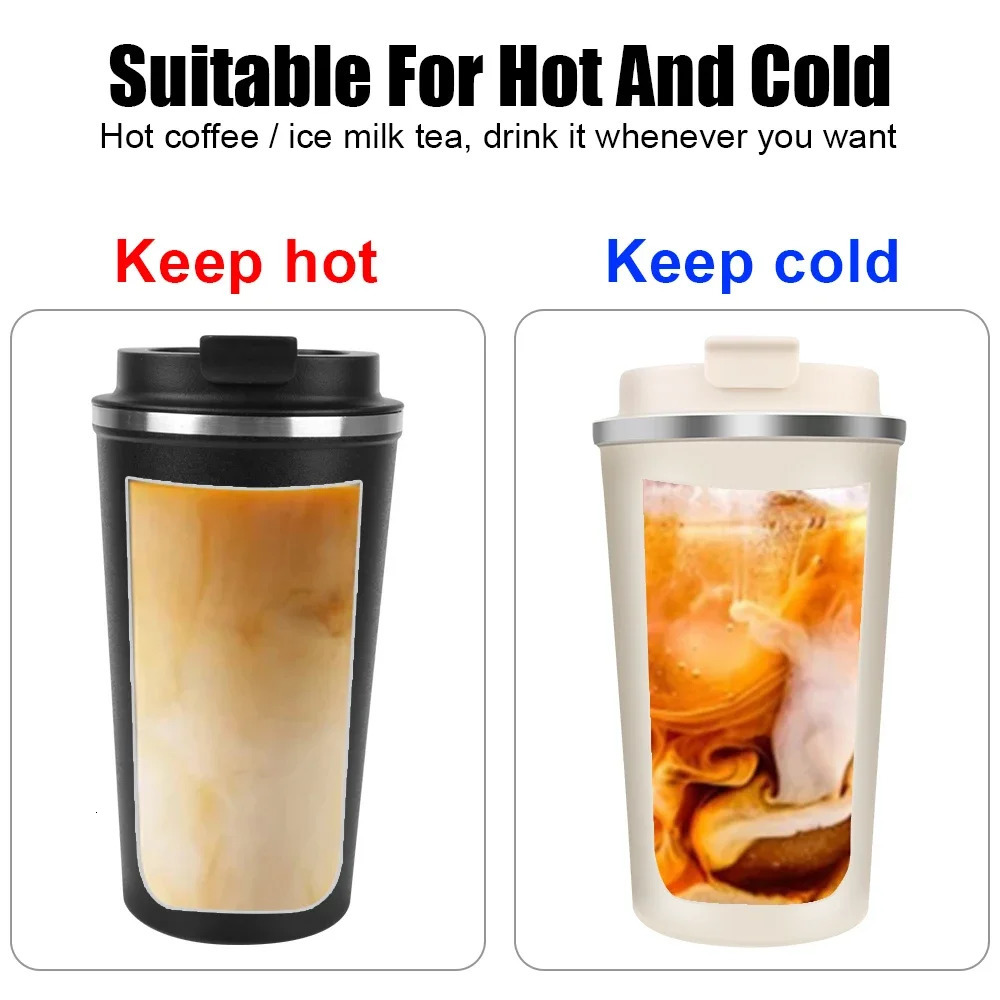 Cafe 510ML Thermal Temperature Display for Tea Water Coffee Car Thermos Mug LeakProof Travel Thermo Cup 251114 W260226