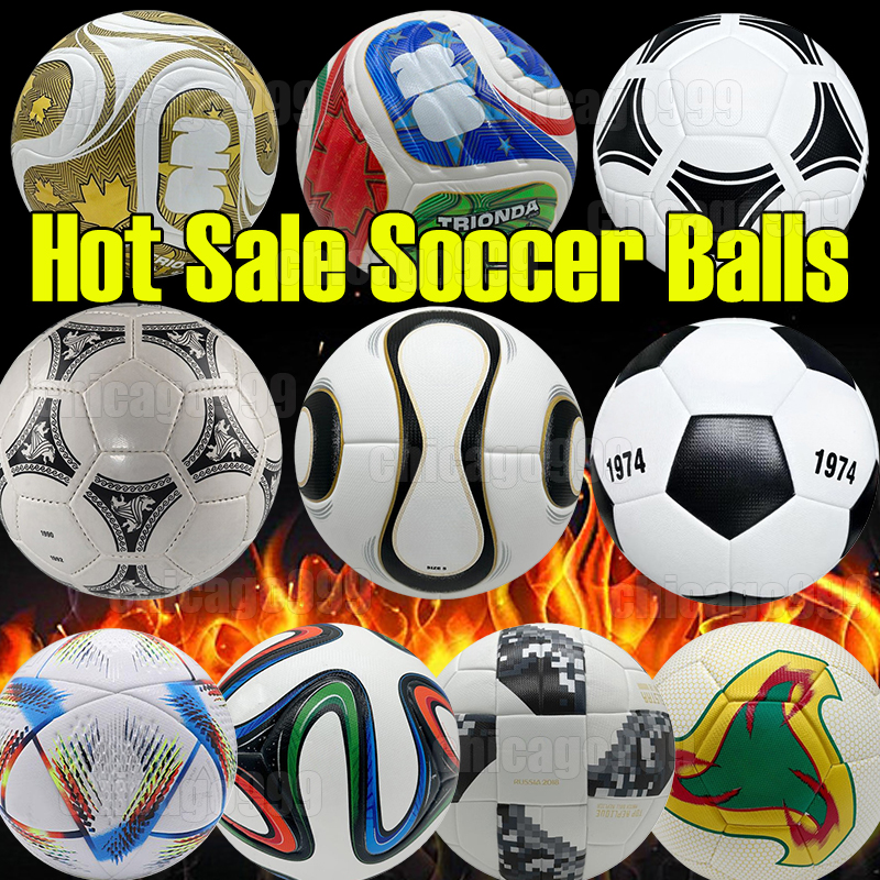 Size #5 Soccer Ball 2026 2018 2010 1970 1982 World Cup New League Balls Pu high-grade football European match ligas Finals calcio futeball Veneer gluing Soccer balls
