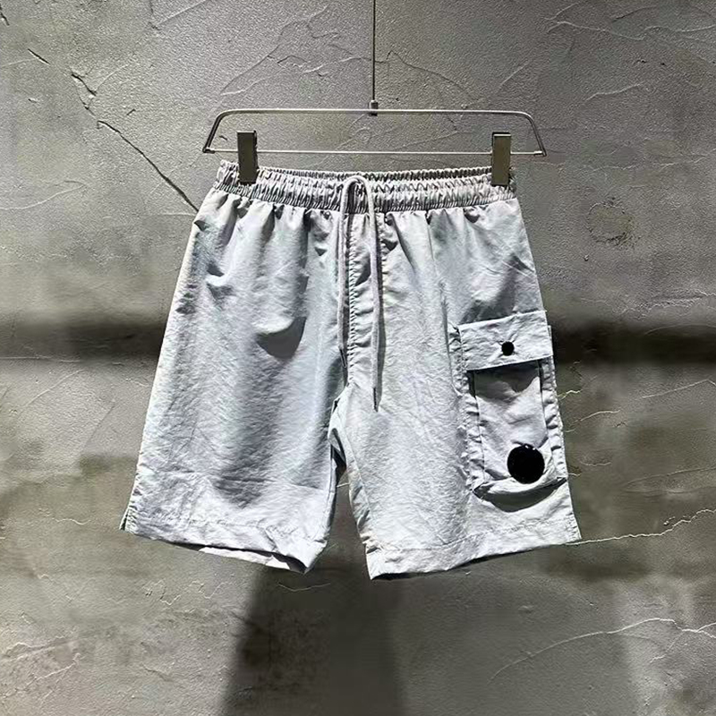 Brand designer men's shorts Loose casual monocular design nylon fabric companys shorts