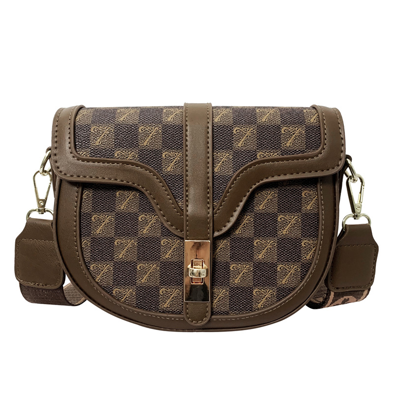 Designer Bag Luxury Bag Hot Free Shipping Designer Shoulder Bags Fashionable Versatile For Woman Shoulder Bag Brown Vintage Flap Packet