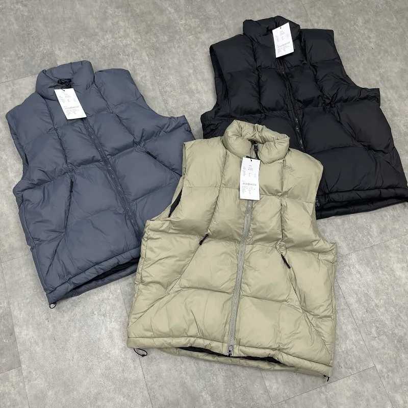 Sleeveless Goldwin Zipper Stand Collar Jackets Tank Tops Brear Vest Japan Men Women Winter Keep Warm Casual Jackets Vest ClothesM251127