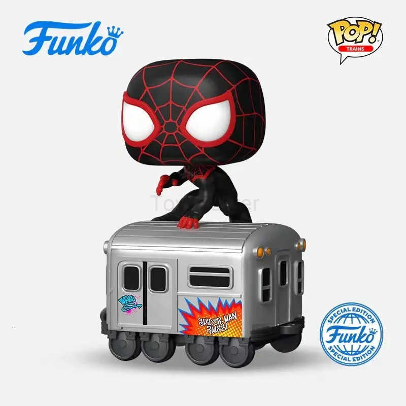 Disney Original Marvel Series Spider-Man Action Figure Funko Pop Batman Doctor Strange Limited Edition Statue Desktop Decoration Model H251127