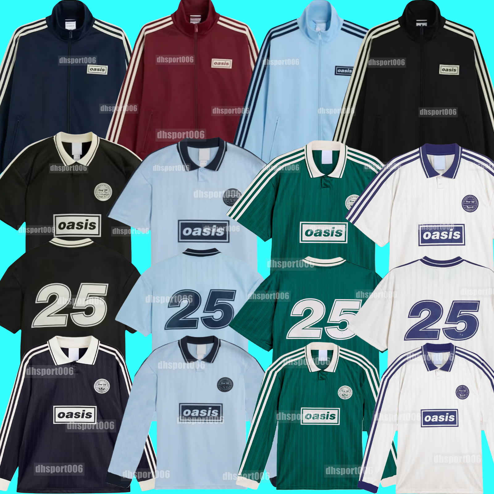 jacket 2025 Oasis Tour Firebird Track Football Jersey Shirts Kit Fontaines Dc Home BLACK GUINNESS TOUR JACQUARD Jerseys oasiss tour 25 long sleeves Oasis Live'25