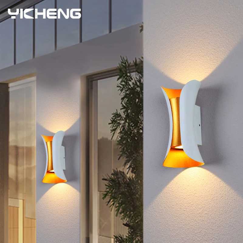 LED Wall Lamp 6W 10W Aluminum IP65 Waterproof Outdoor Wall Lights Garden Porch Modern Indoor Nordic Sconce Lamp Decor LightingM251127