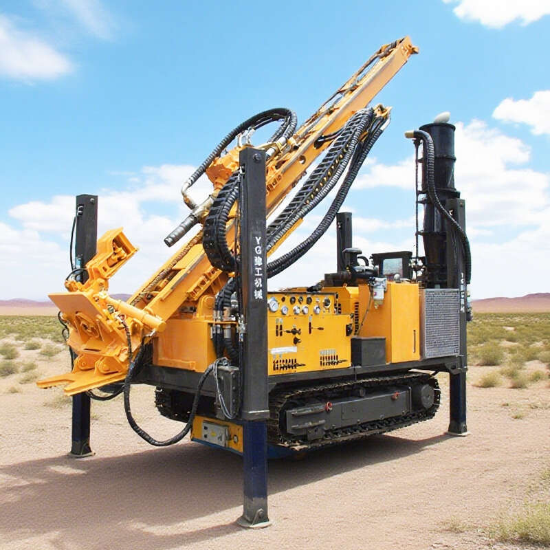 Crawler Reverse Circulation Drilling Rig Mine Exploration Drilling Rig for Mine Exploration Gearbox Equipped Drill Rig