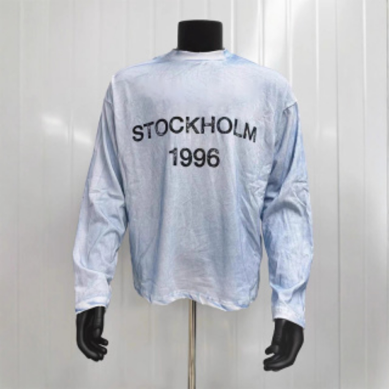 Loose Long Sleeve Crew Neck Sweatshirts Brand Korean Style Printed Letter Slimming Base Layer Top Fashionable Casual Wear