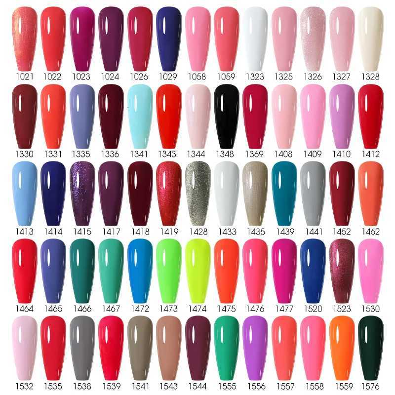 NAILCO 15ml Summer Color Gel Nail Polish Semi Permanent Gel Varnishes Nails Art Hybrid Nail Gel Polish Manicure UV Top Base CoatT251127
