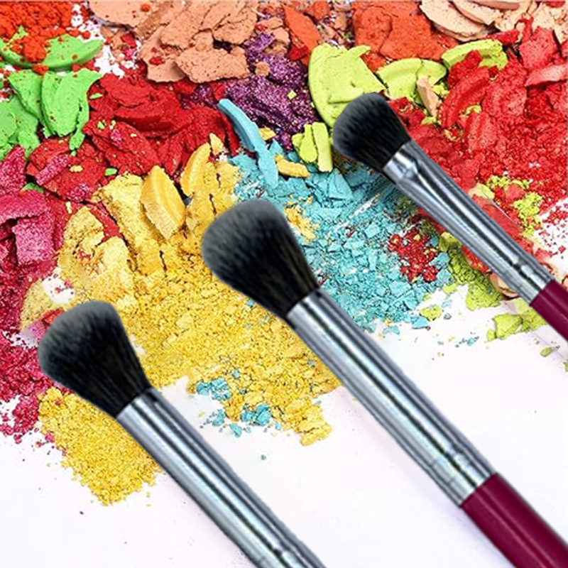 12-Piece Synthetic Fiber Makeup Brush Set Factory-Direct Eyeshadow & Foundation Brushes