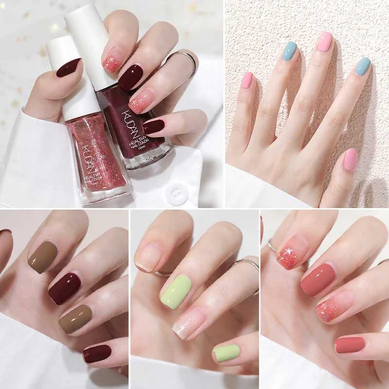 10ml Peel Off Water-Base Nail Polish 40 Colors Fast Drying Nail Art For Manicure DIY Long Lasting Nail Supplies Painting VarnishT251127