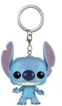 Disney Stitch Angel Vinyl Keychain Action Figures Collection Model Toys H251127