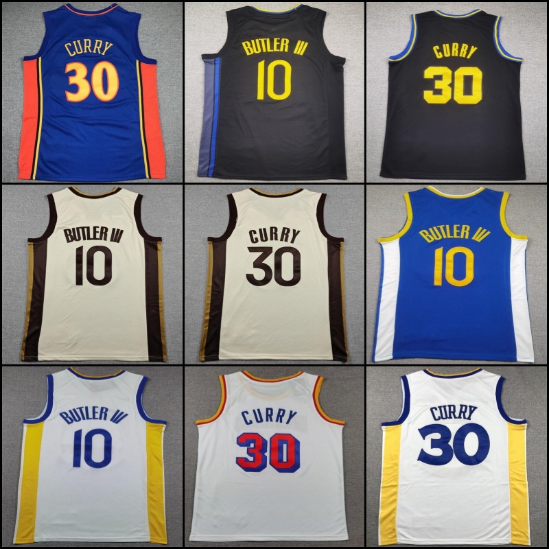 Stephen Curry Basketball Jerseys Jimmy Butler III Mens Shirts S-XXL 30 10 11 75th