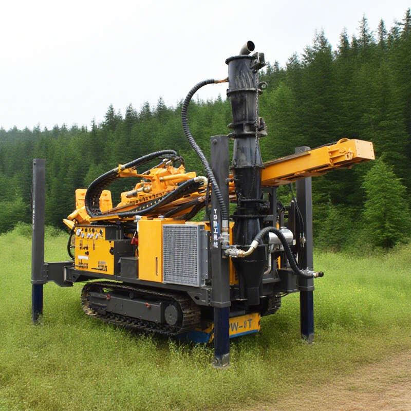 Full Hydraulic Reverse Circulation Core Drilling Rig