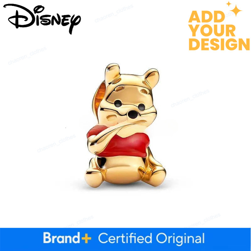 Designer necklace Disney custom Winnie the Pooh Wolverine Pendant Charm Bead Fits Bracelet Bangle Necklace Women Luxury DIY Jewelry Party Festival lux