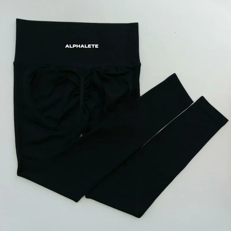 ALPHALETE Women Yoga Pants Leggings Hips Lifting Gym Leggings Seamless Sport Pants High Waist Fitness Leggings Workout Running 251114