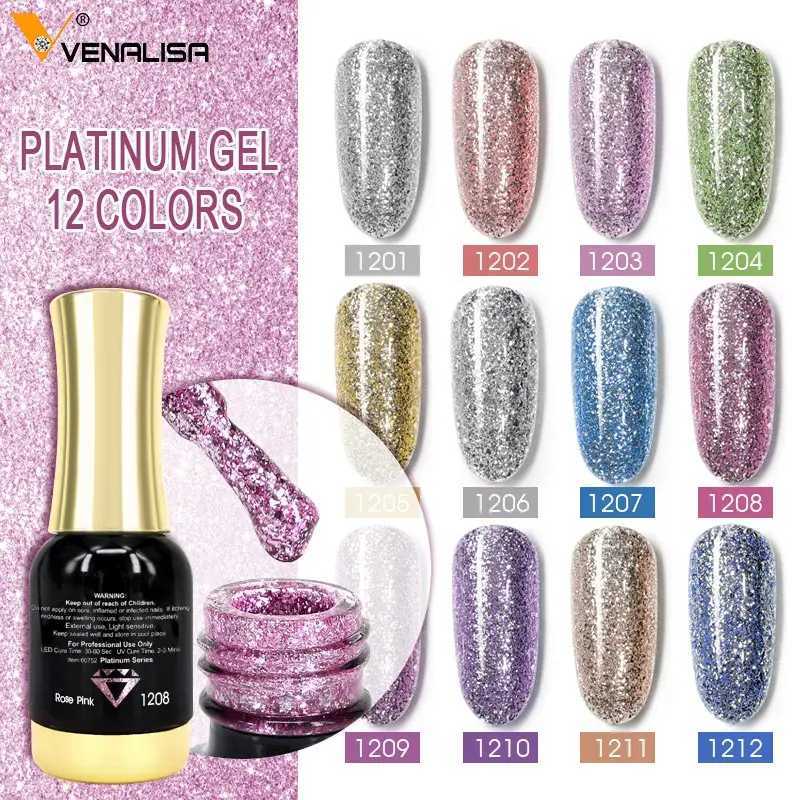 1004 VENALISA Nail Gel Polish Hema TPO Free Semi Permanent Jelly Nude Pink Color Soak Off UV LED Ultra Diamond Varnish 12mlT251127