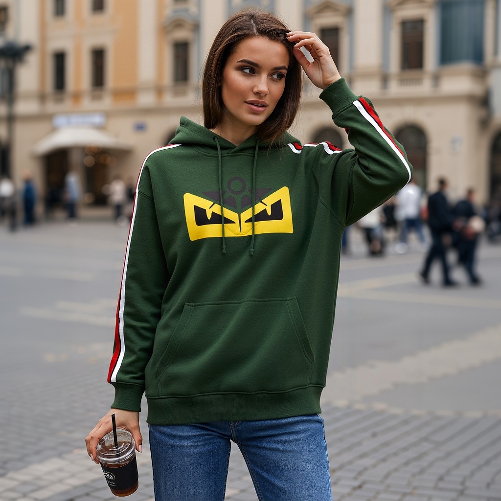 Men's and women's fashionable hoodies skateboarding hip-hop autumn and winter European and American style high street unisex streetwear hood