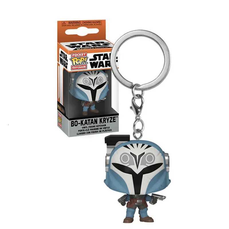 Disney FUNKO POP Star Wars Hera Syndulla AHSOKA BO-KATAN Leiya IG-11 Chubacca R2-D2 Darth Vader Stromtrooper Pocket Pop Keychain Toys H2511271