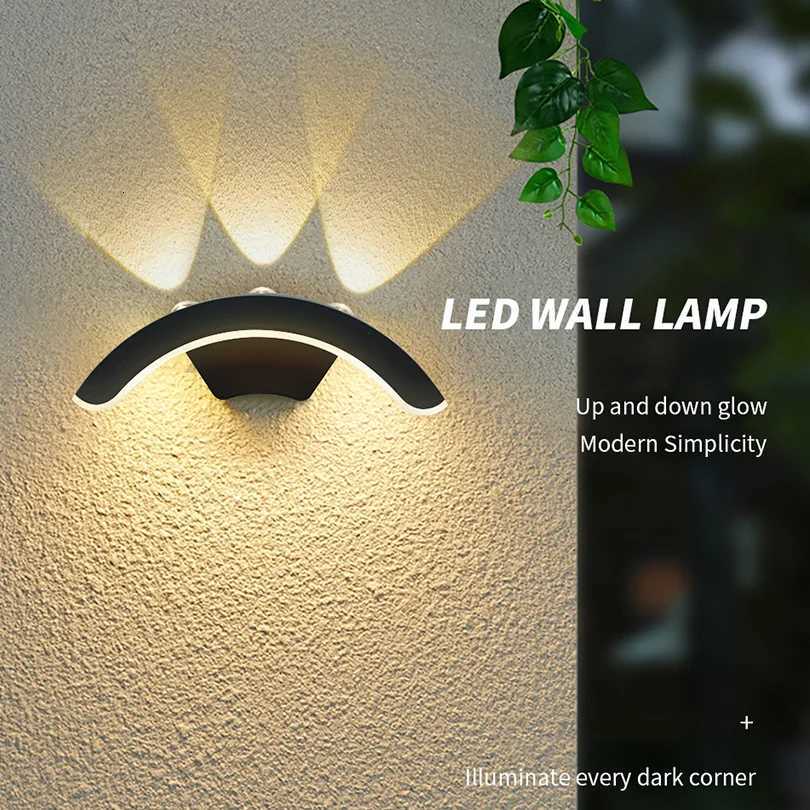 Outdoor Wall Light Waterproof IP66 Outdoor Lighting Porch Sconce Balcony Garden Outside Wall Lamp Vestibule Wall LightingM251127