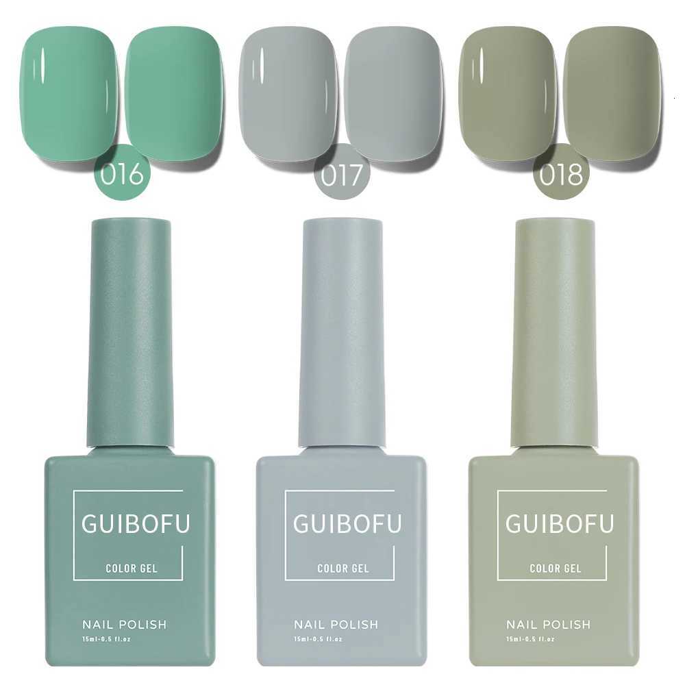 3Pcs/Set Gel Nail Polish Set Fall Shine Finish Semi Permanent Glitter Sequins Nail Polish Set Kit Soak Off Uv Varnish Nail ArtT251127