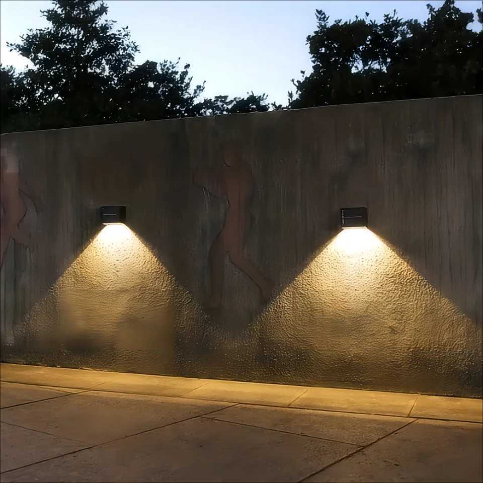 1pc Solar In-Ground Lights Bright Solar Garden Lights Outdoor Waterproof Disk Solar In-Ground Landscape For Pathway Walkway YM251127