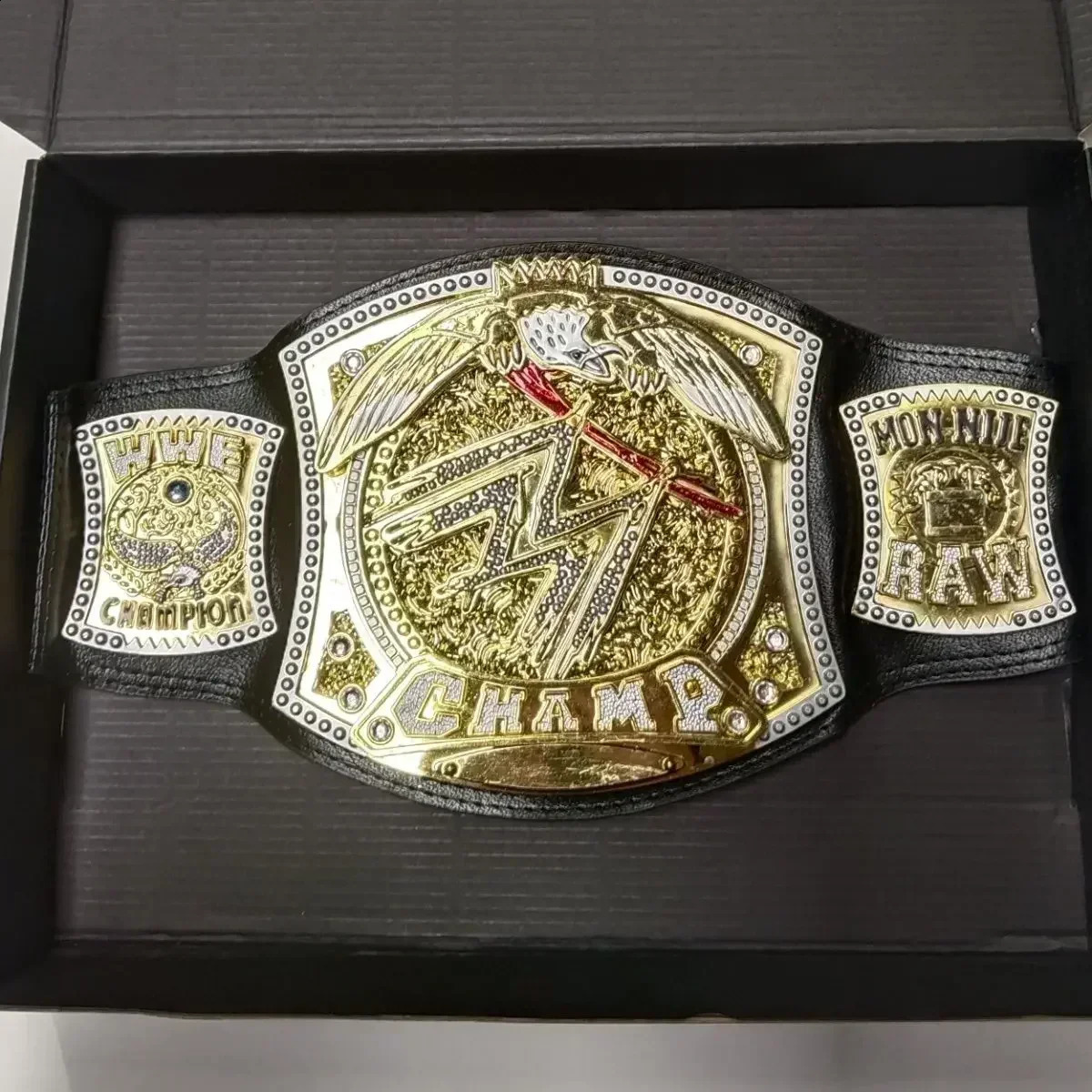 Boxing Champion Belt Championship Gold Role Playing Boy Toy Character Professional Wrestling Gladiator Christmas Gift 250427