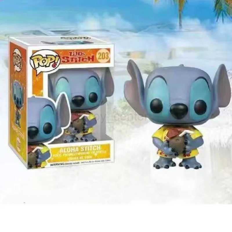 Disney Hot Sale MINISO Elf Star Baby Stitch Little Gold Handmade Vinyl PVC Doll Toy Childrens Gift H251127