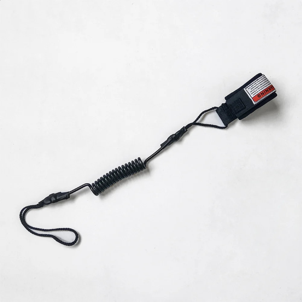 TPU surfboard strap adjustable coil SUP spring wristband upright paddle board leg short rope long board safety belt 250420