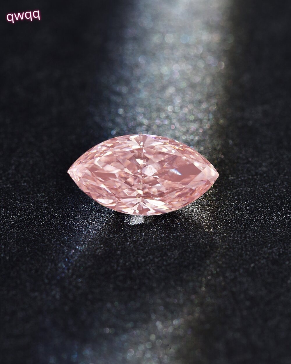 Lab Grown Fancy Pink Excellent Cut Marquise Diamond Lab Grown Diamond