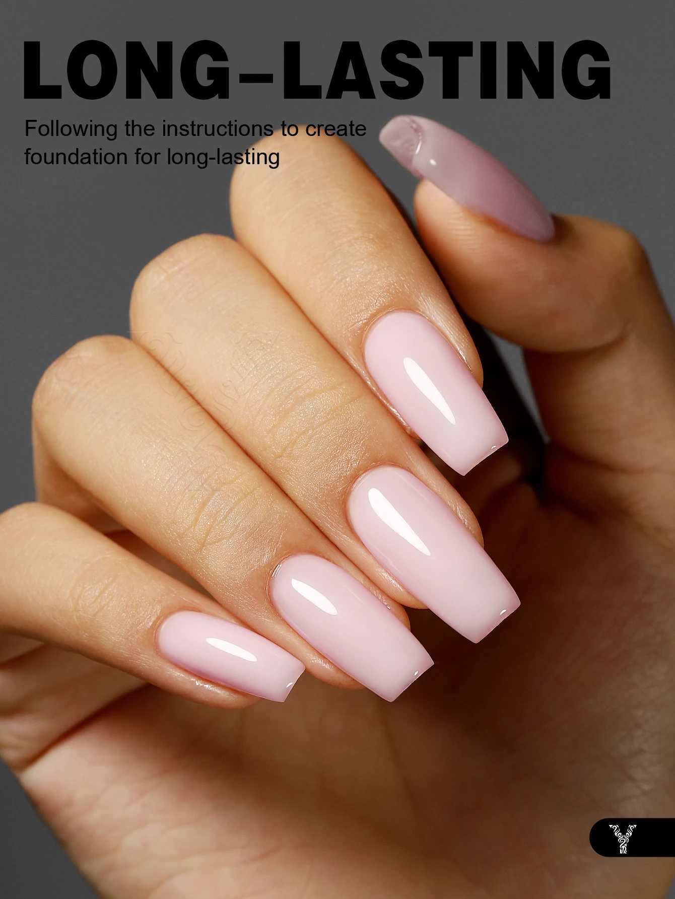 YOKEFELLOW 10ml Jelly Nude Gel Nail Polish High Quality Translucent Pink Nail Gel Varnish Soak Off UV Gel Polish Long LastingT251127