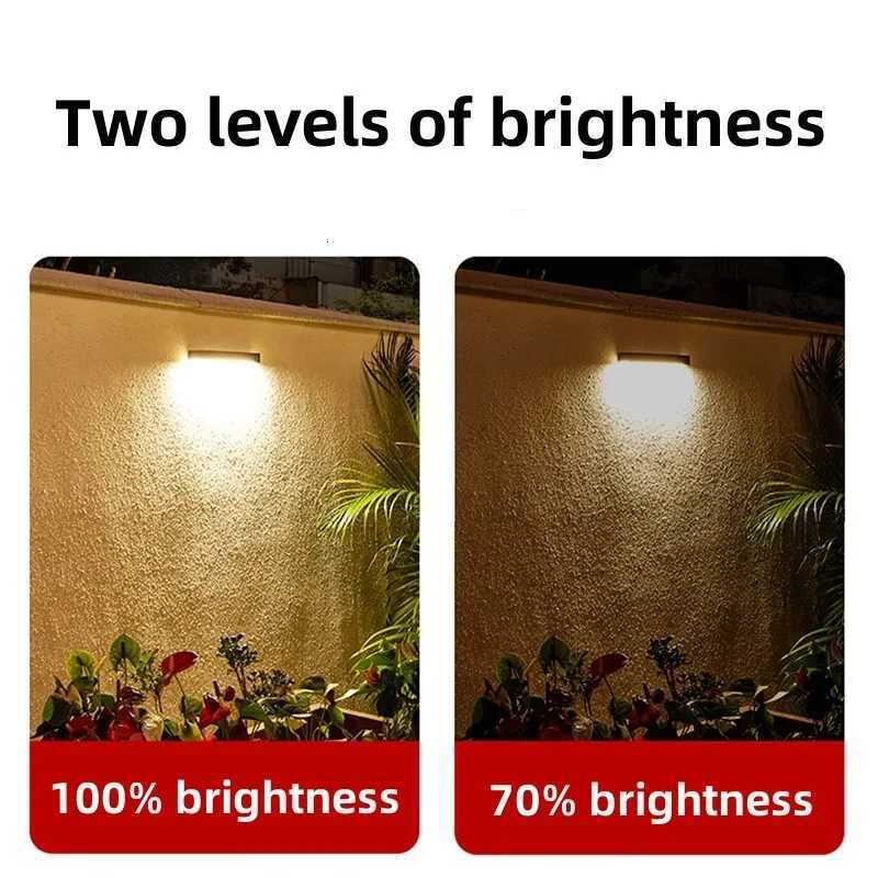 Solar LED Light Outdoor Waterproof Garden Decor Solar Powered Lamp Super Bright Villa Door Number Balcony Sunlight Wall LightsM251127