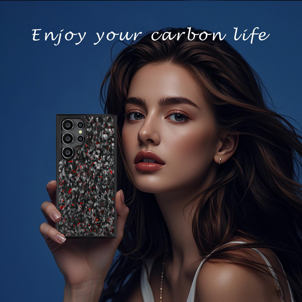 Carbon Fiber Phone Case for S25/S24ultra for Samsung Galaxy s22/S23plus Phone Case