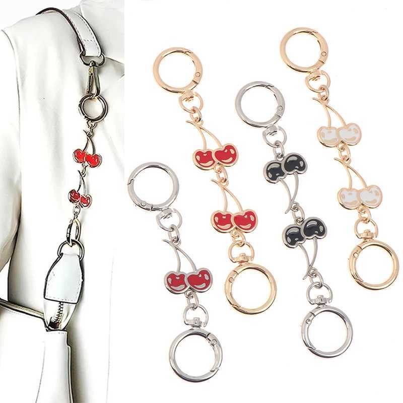 CC881Piece Heart Buckle Cherry Bag Chain DIY Bag Strap Extension Replacement Womens Bag DecorationT251127