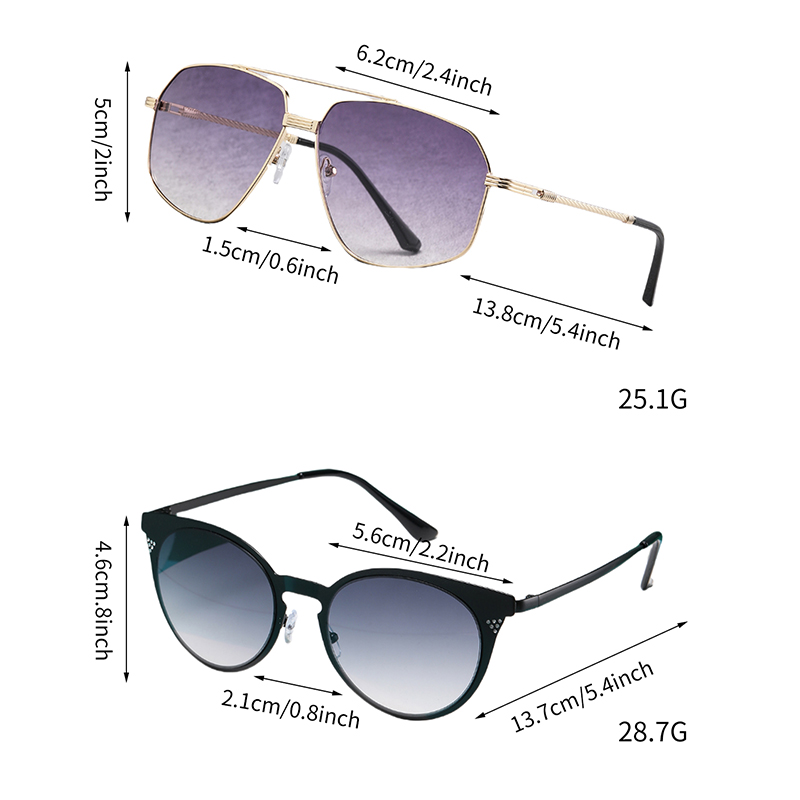 6 pairs of unisex stylish sunglasses as accessories, perfect for daily wear and matching with outfits.