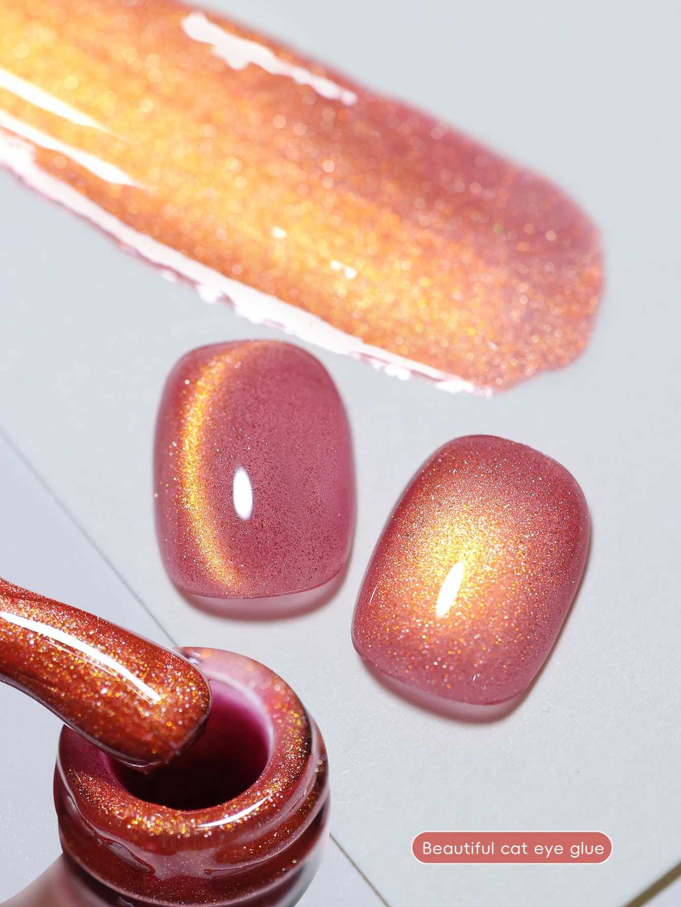 XEIJAYI 1pc 15ML Pink cat eye Nail Gel polish Semi Permanent Nail Art Soaking UV LED Nail Salon DIY Nail Salon Gel For WomenT251127