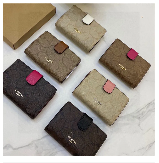 Brand Designer Cow Leather Fashion Mens Womens Purses High Quality Short Wallet For Men Credit Card Wallets purse