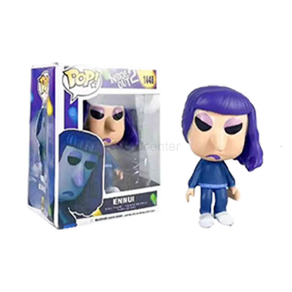 Disney Figuras de 10cm de Anime Inside Out juguetes de accin pelcula de dibujos animados alegra ansiedad ira tristeza desgust H251127