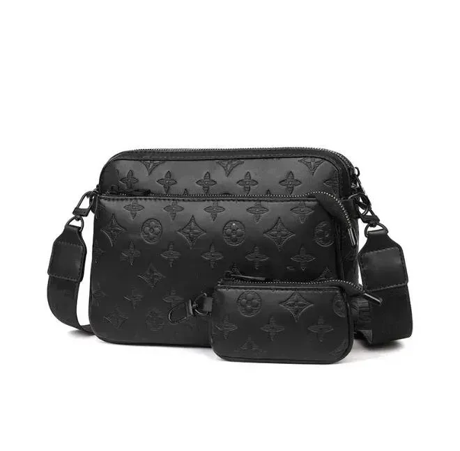 10A High-qualitys Men shoulder bags designer Bag cross body briefcase luxurys man Women messenger bag set satchel handbag Purse Composite package backpackB