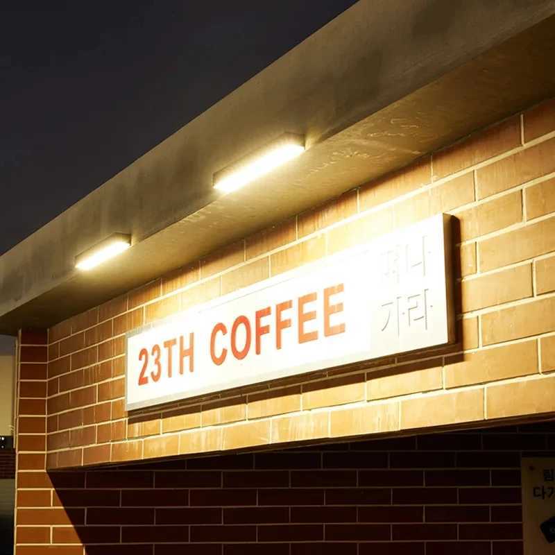 Solar LED Light Outdoor Waterproof Garden Decor Solar Powered Lamp Super Bright Villa Door Number Balcony Sunlight Wall LightsM251127