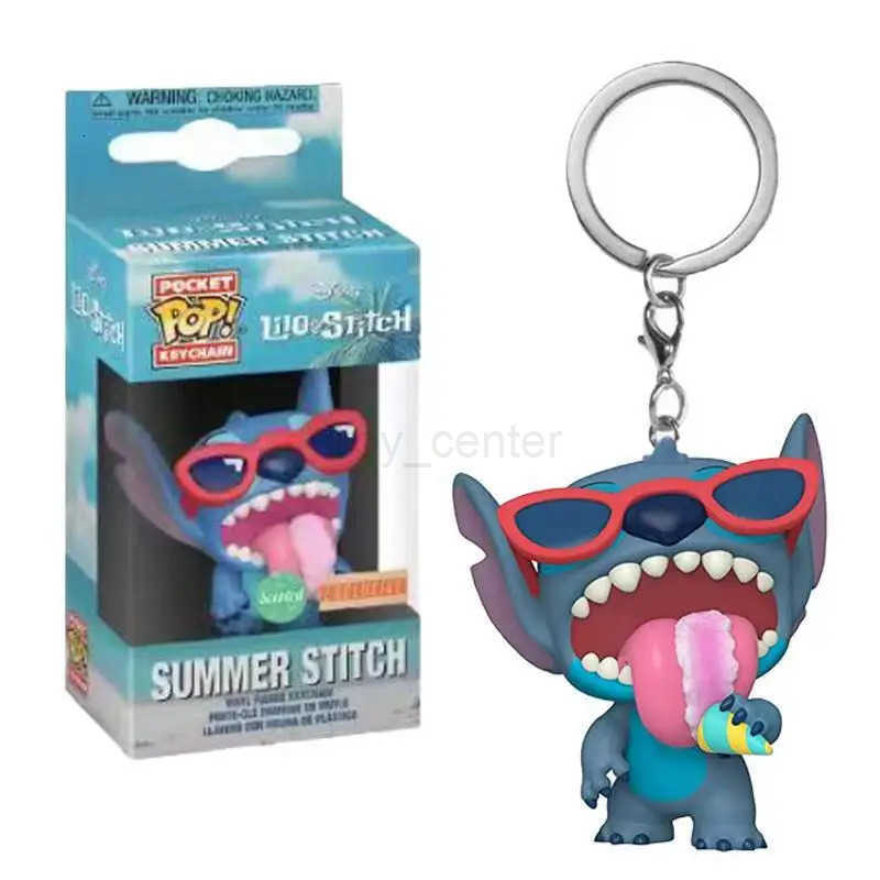 Disney Anime Keychain Cartoon Mickey Mouse Minnie Cute Doll Keychain Action Figures Collection Model Toys Boy Gift H251127