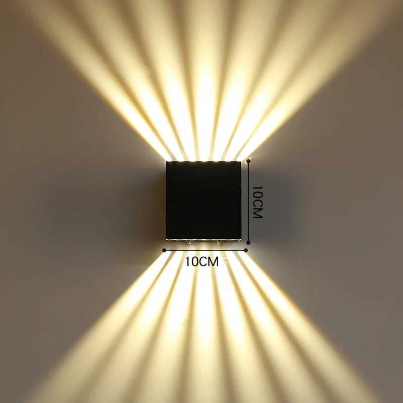 Modern Cube LED Wall Lamp IP65 Waterproof Indoor Outdoor Lighting Aluminum Wall Light Adjustable Beam For Garden Porch BedroomM251127