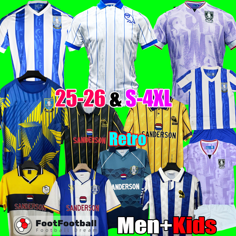 25 26 Sheffield Wednesday football shirt soccer jerseys 2025 2026 home away Third palmer Vaulks Jerseys Michael Smith Mallik Wilks men Kids kit tops