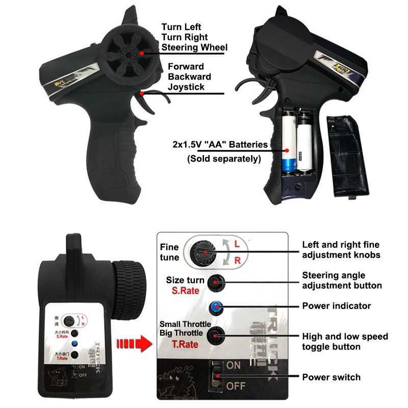 WPL D12 110 / 116 RC CAR Simulation Drift Climbing Truck LED Light Haul Cargo Remote Control Electric Toys For Children Y251127