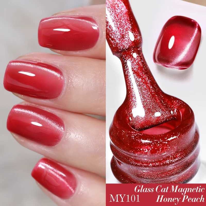 BORN PRETTY 10ml Silver Water Light Cat Magnetic Gel Nail Polish Nail Supplies Vernis Semi Permanent Gel for Fall Winter NailsT251127