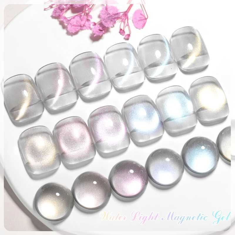 MTSSII 7ml Water Light Cat Magnetic Gel Nail Polish Colored Glass Bead Effect Transparent Soak Off UV Gel LED Nail Art VarnishT251127