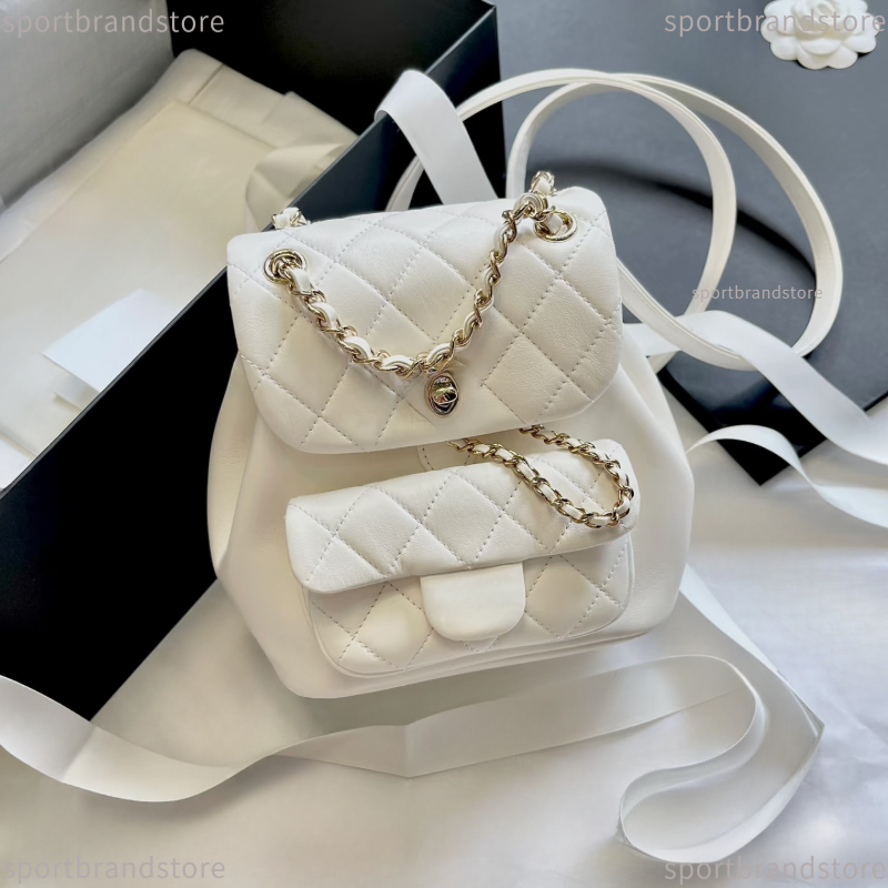 7A Backpack bag Top Quality Designer Bag Woman Vintage Bag Duma Backpack Genuine Leather Luxury Fashion Metal Mini Handbag Ladies Tote Handbag Shoulder Bag